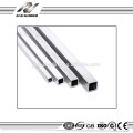 6005 t5 1 x 1 tube carré en aluminium pour la construction